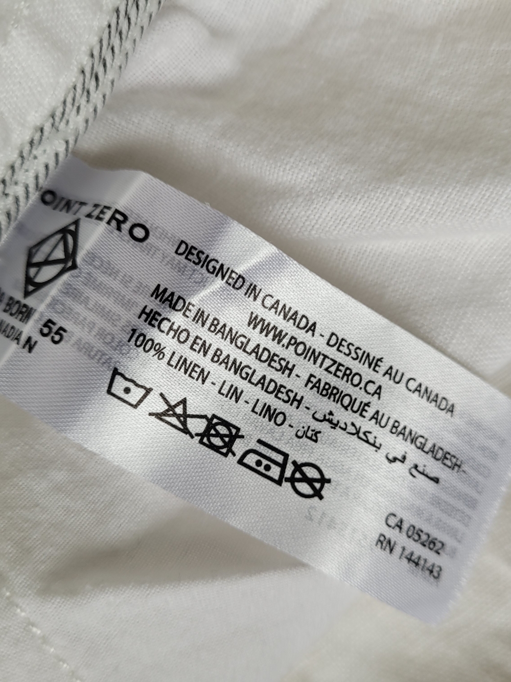 100% Linen Bermuda Shorts Oyster White Size 36 Fits XXL - Picture 11 of 15